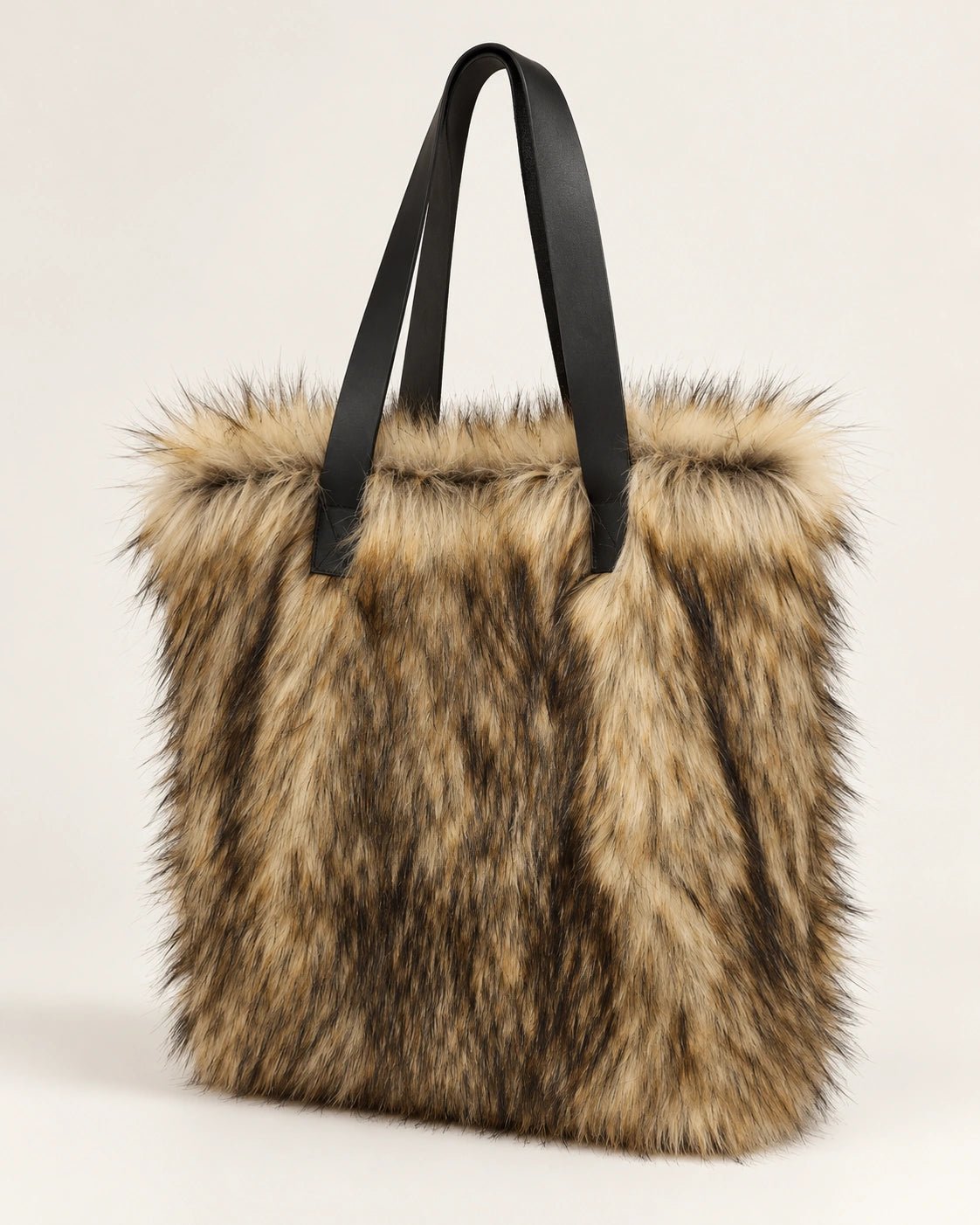 Borsa avana, vista frontale - MADAME VENICE - FW26 - DASIA - PELLICCIA #Colore_Avana