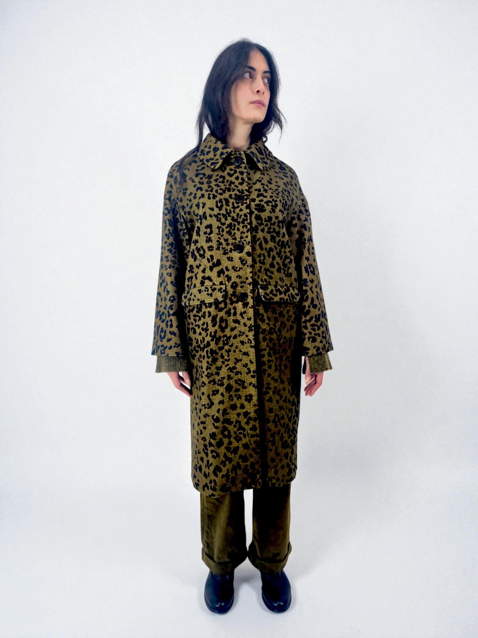 Cappotto - MADAME VENICE - FW25 - GIUSY - ANIMALIER - ANIMALIER - XS