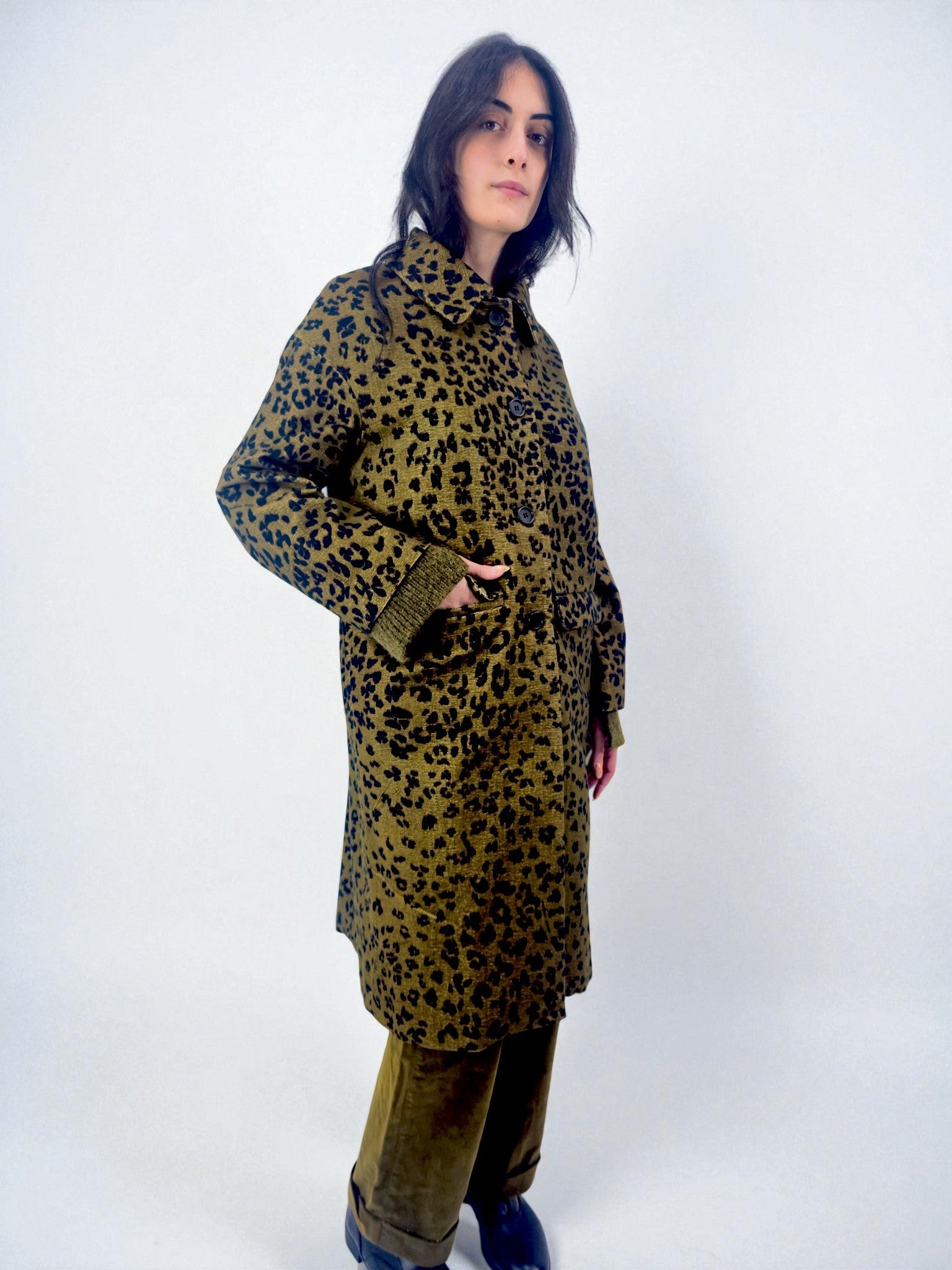 Cappotto - MADAME VENICE - FW25 - GIUSY - ANIMALIER - ANIMALIER - XS