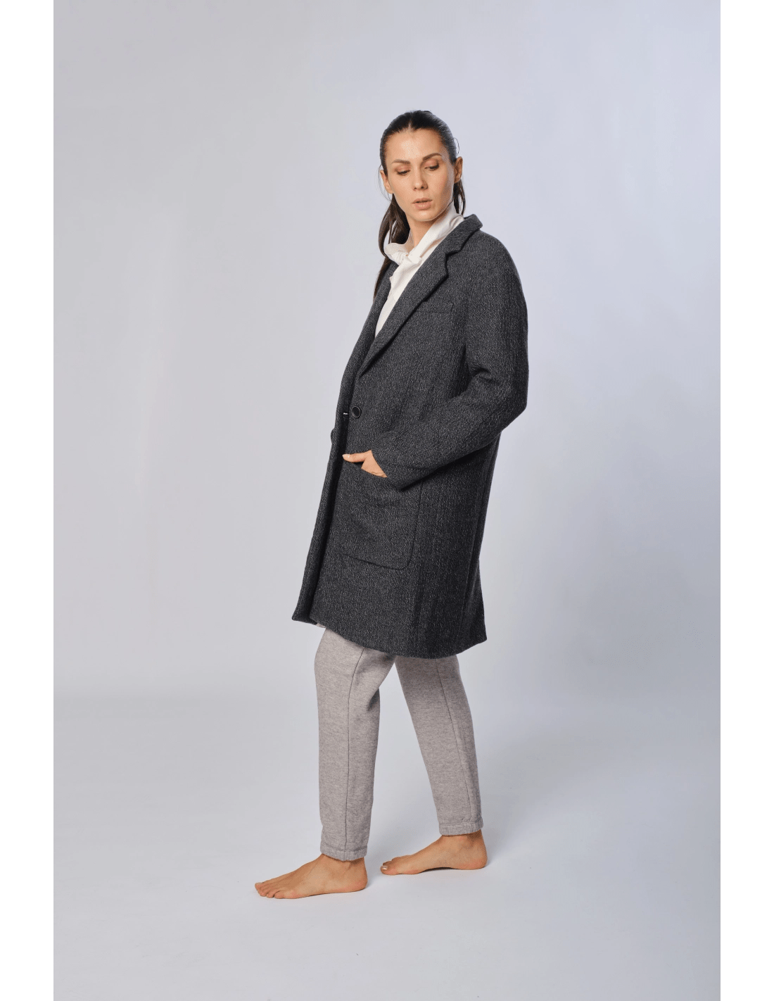 Cappotto - MADAME VENICE - FW24 - G01 - MANTEL - BLACK - XS