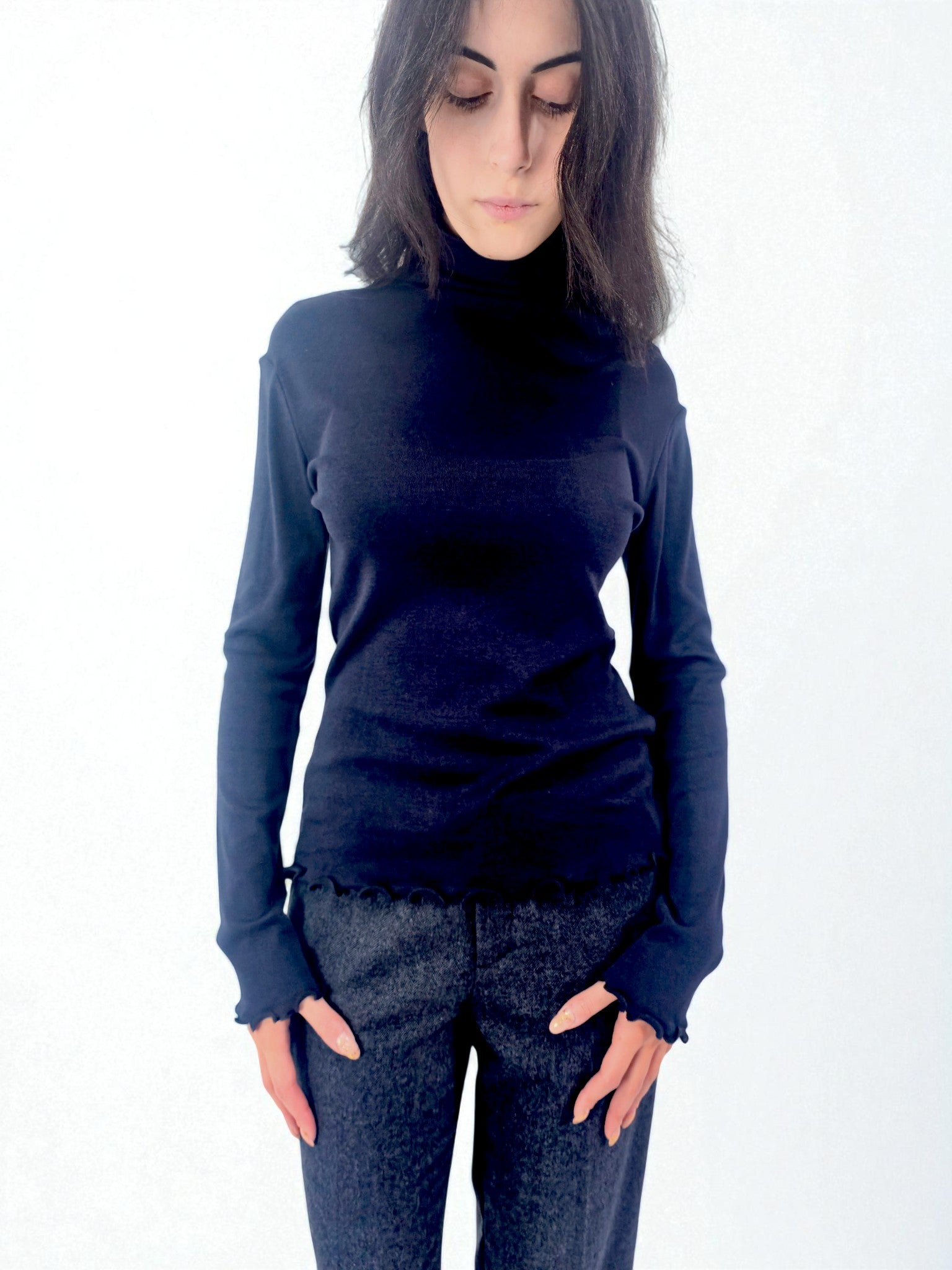 Dolcevita - MADAME VENICE - FW25 - MARTA - COSTINA - BLACK - XS