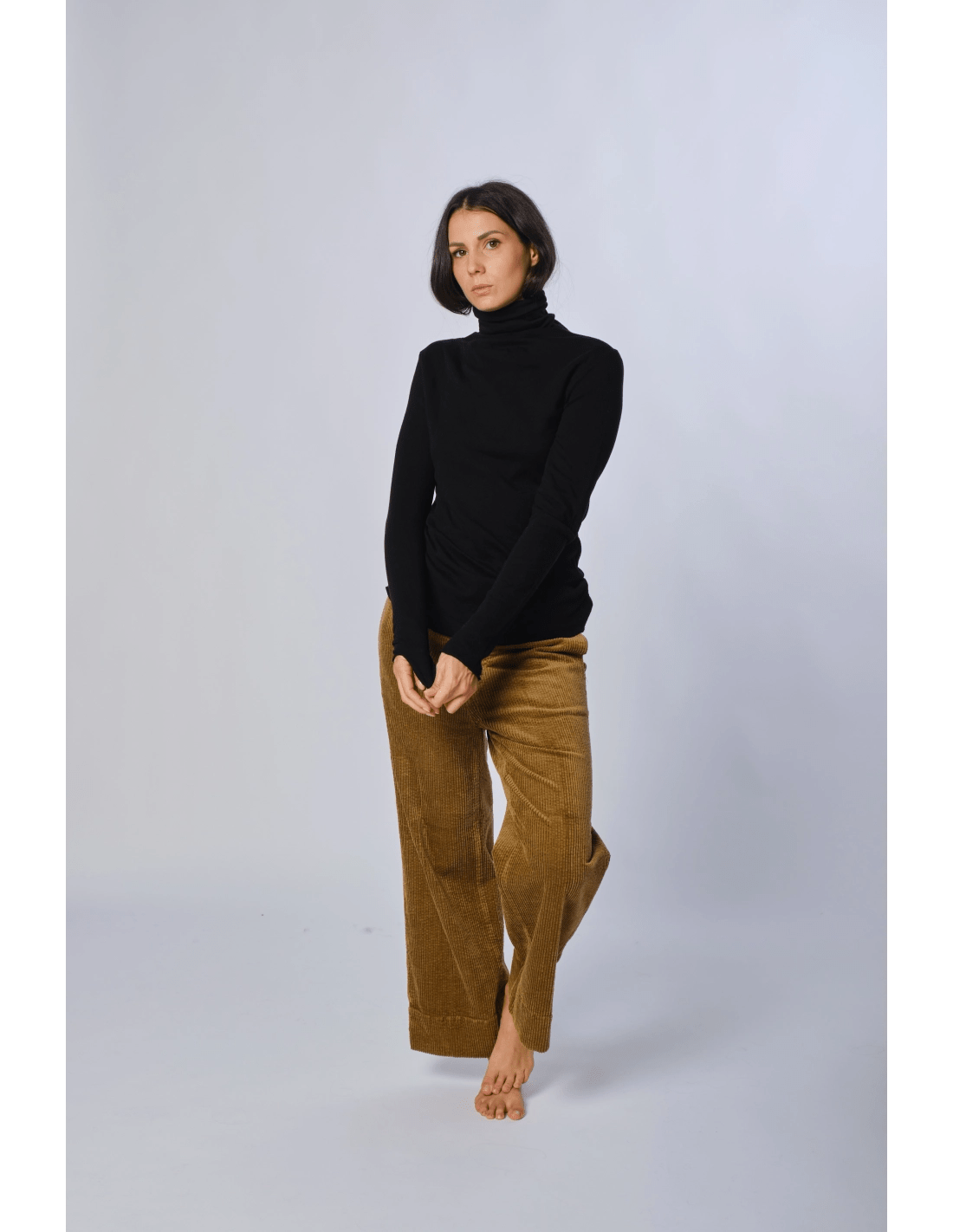 Dolcevita japan - MADAME VENICE - FW24 - M04 - JAPAN JERSEY - BLACK - XS