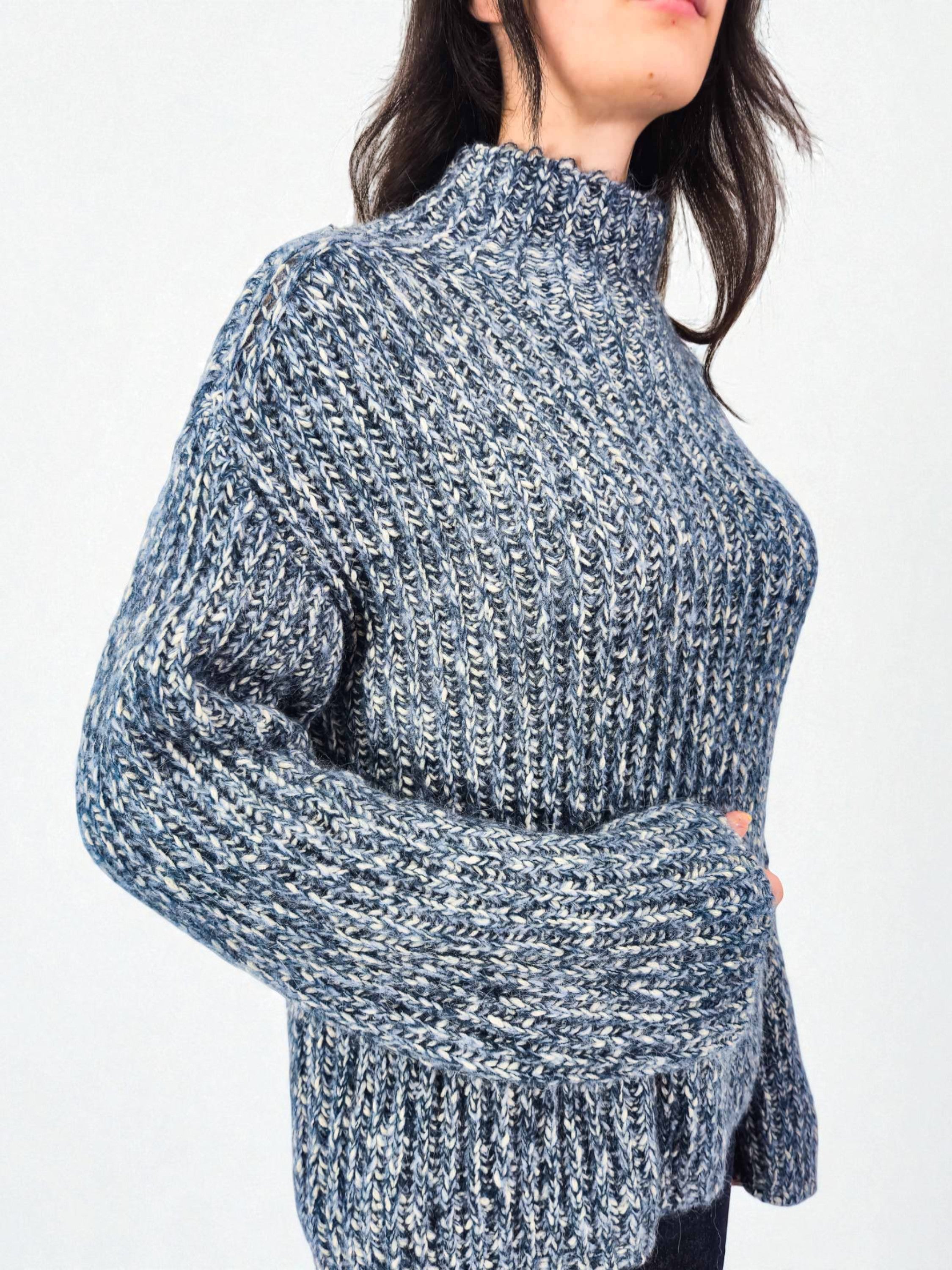 Dolcevita over - MADAME VENICE - FW25 - SVEVA - ADELAIDE - BLACK - XS