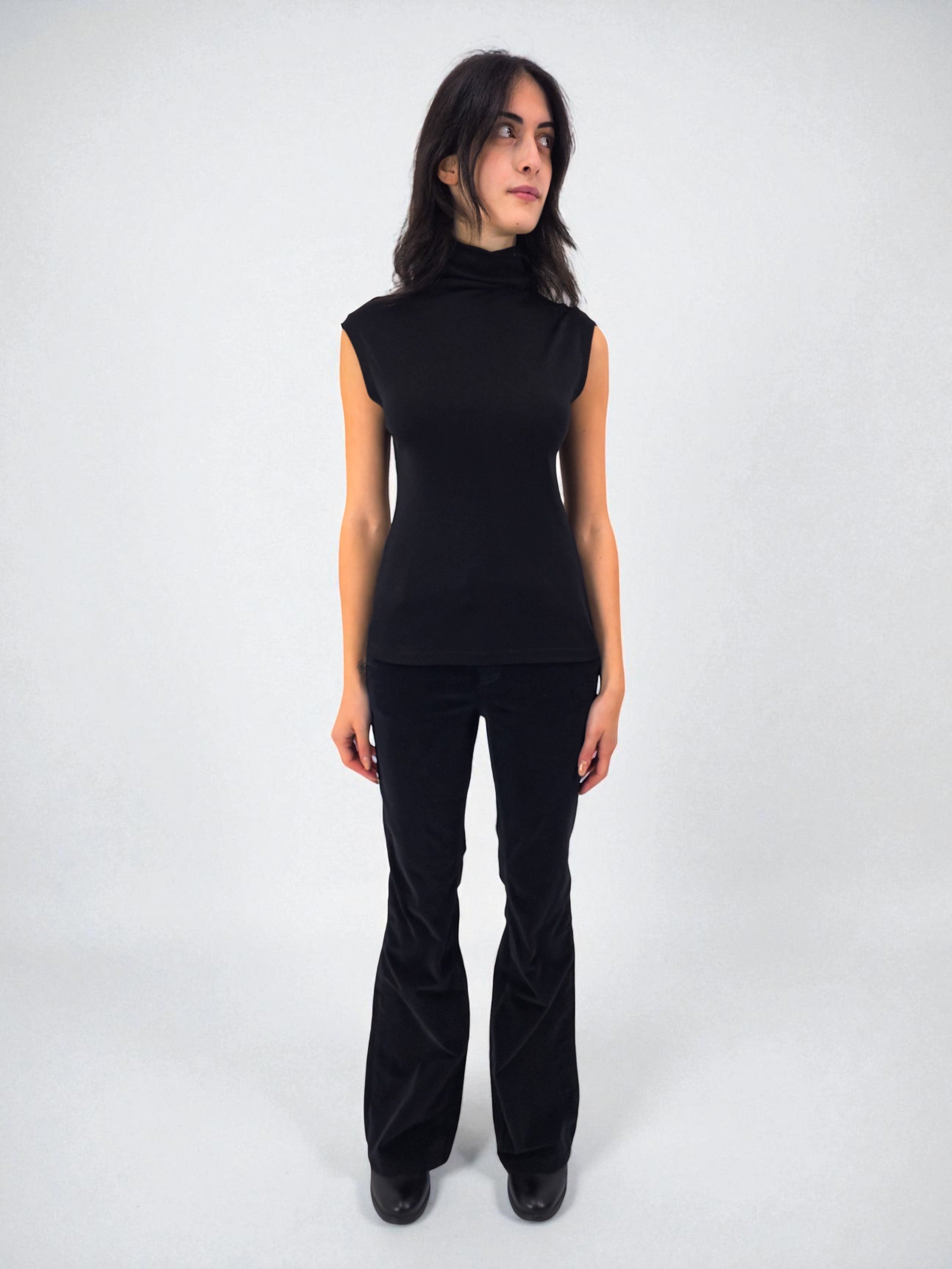 Dolcevita smanicato - MADAME VENICE - FW25 - VITA - COSTINA - ANTHRACITE - XS