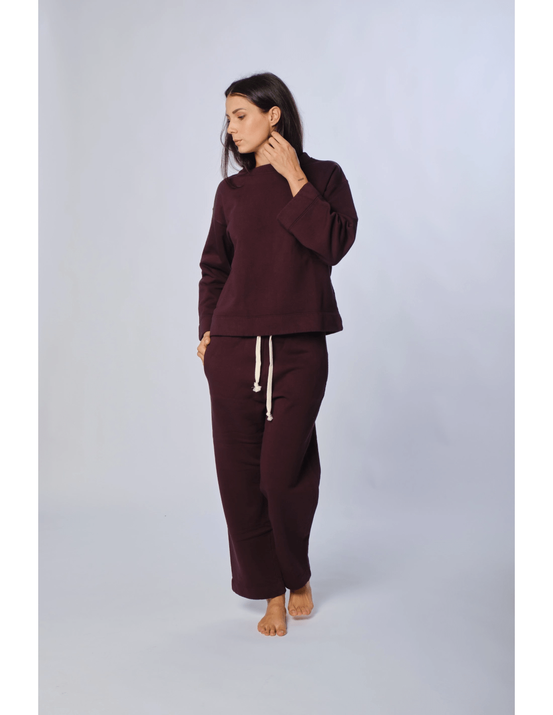 Felpa girocollo - MADAME VENICE - FW24 - M03 - FELIX - NATURAL - XS