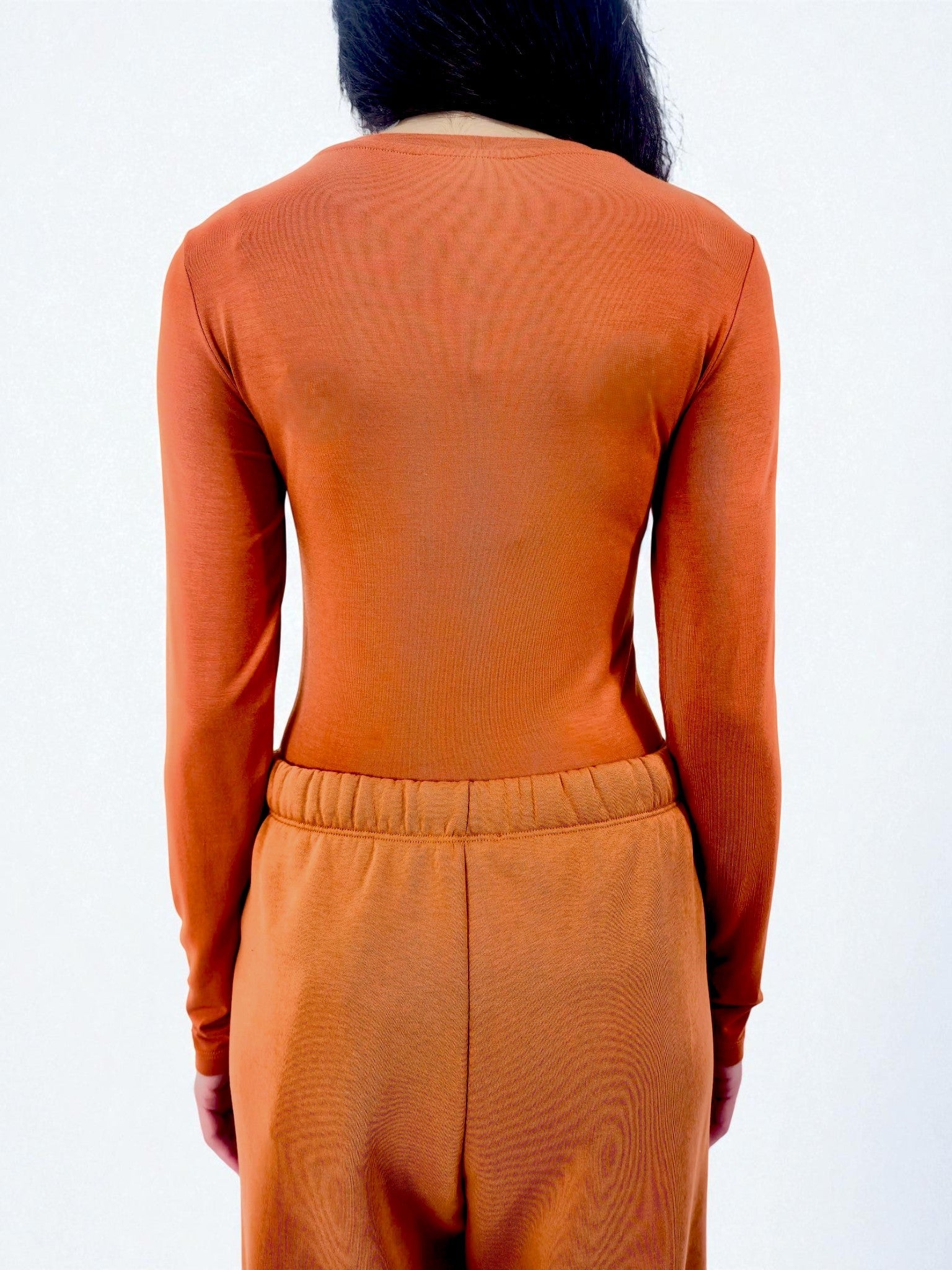 Girocollo slim - MADAME VENICE - FW25 - MARTINA - JERSEY - ANTHRACITE - XS