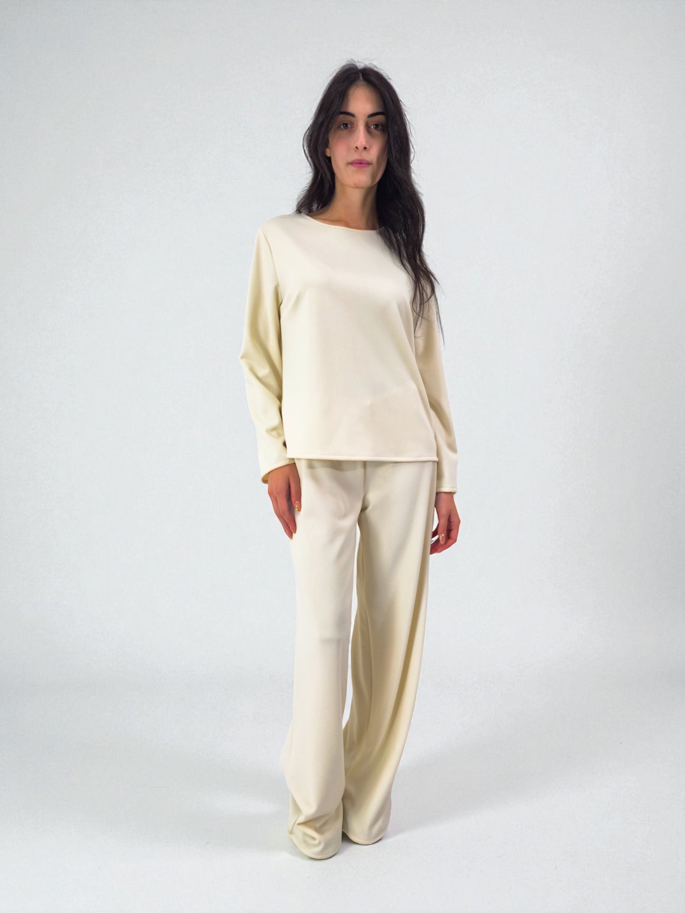 Maglia barchetta - MADAME VENICE - FW25 - MIMI - JERSEY TECNICO - BLACK - XS