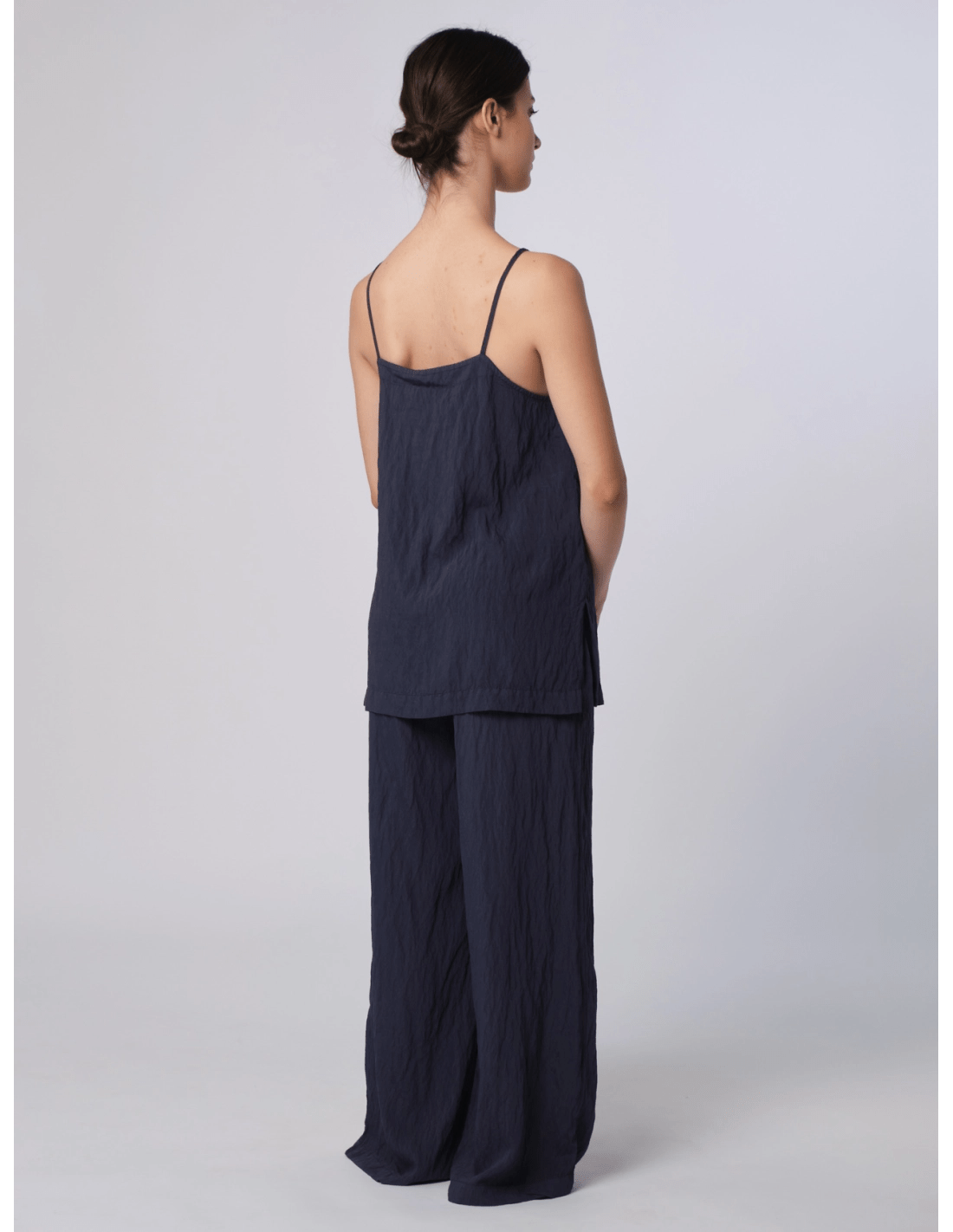 Pantalaccio - MADAME VENICE - SS25 - PAULINA - VISCOSA UNITO - BLU - XS