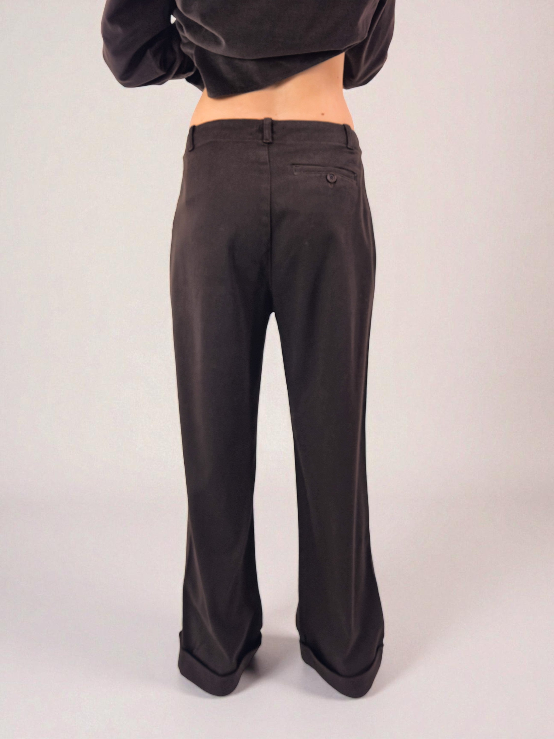 Pantalone fatigue - MADAME VENICE - FW25 - PATTY - CAPITALE - BLACK - XS