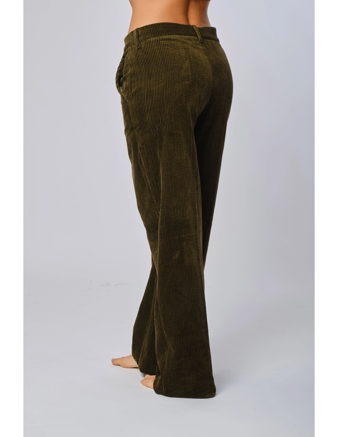 Pantalone palazzo velluto - MADAME VENICE - FW24 - P03 - VELVET SWEET - CAMEL - XS