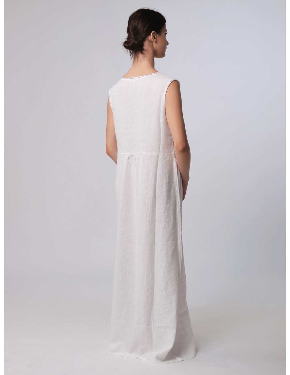 Abito pizzo - MADAME VENICE - SS25 - ANAIS - BORNEO - BIANCO - XS