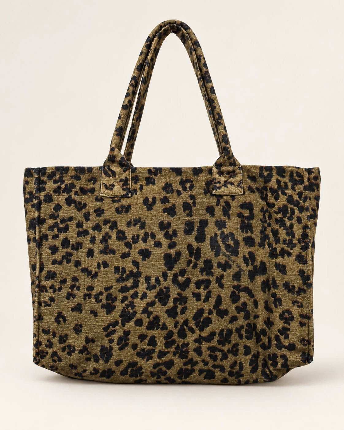 Borsone animalier, vista frontale - MADAME VENICE - FW25 - DEMY - ANIMALIER #Colore_Animalier