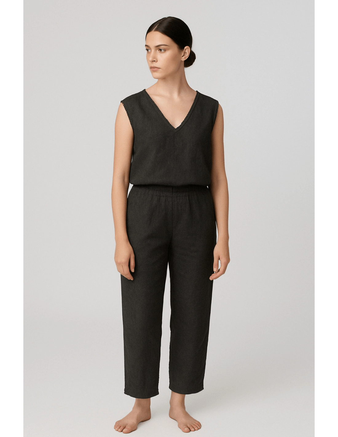 Canotta cappette - MADAME VENICE - SS25 - CASSANDRA - BORNEO - BIANCO - XS