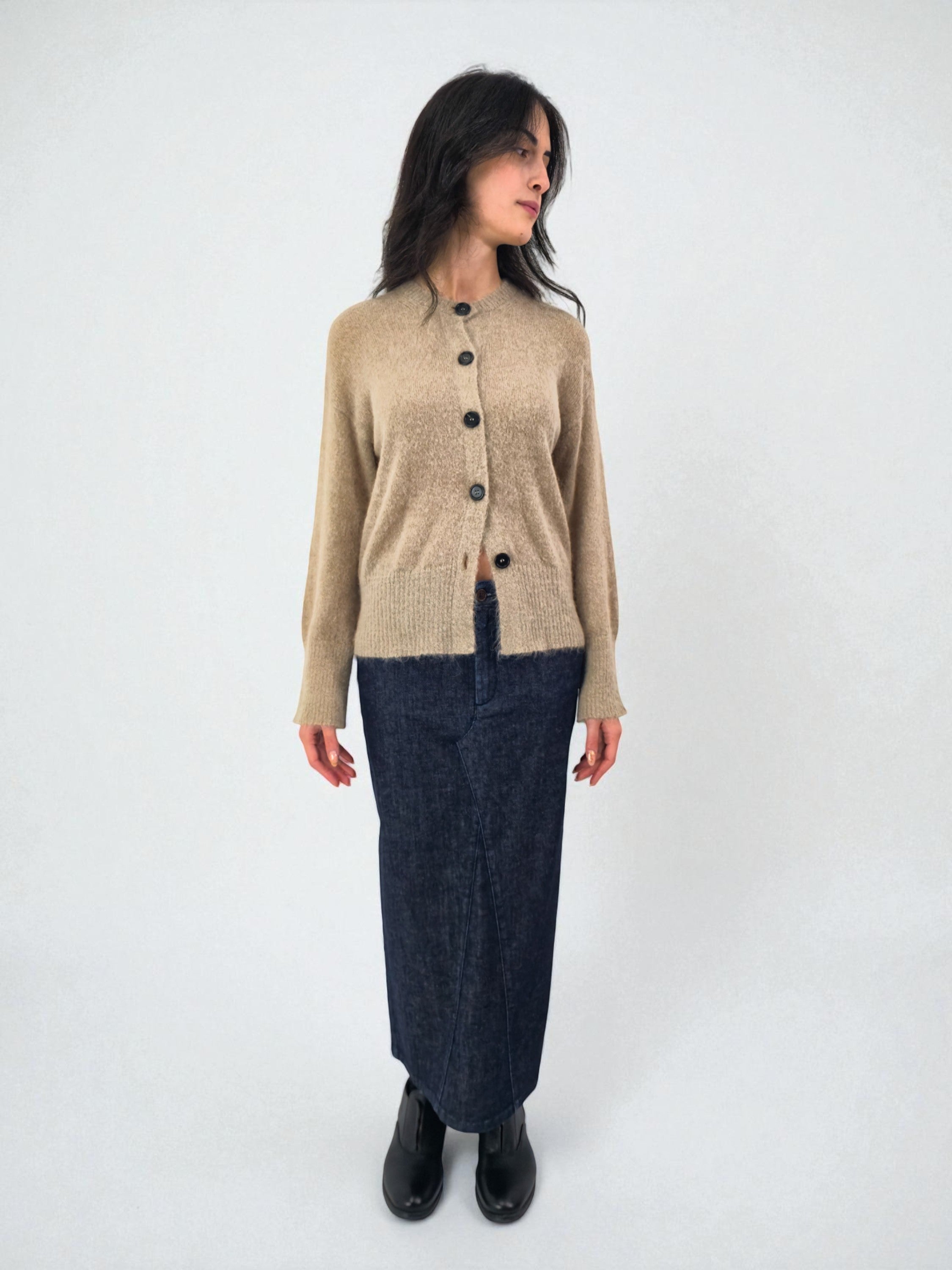 Cardigan - MADAME VENICE - FW25 - SOFIA - SUMATRA - BLACK - XS