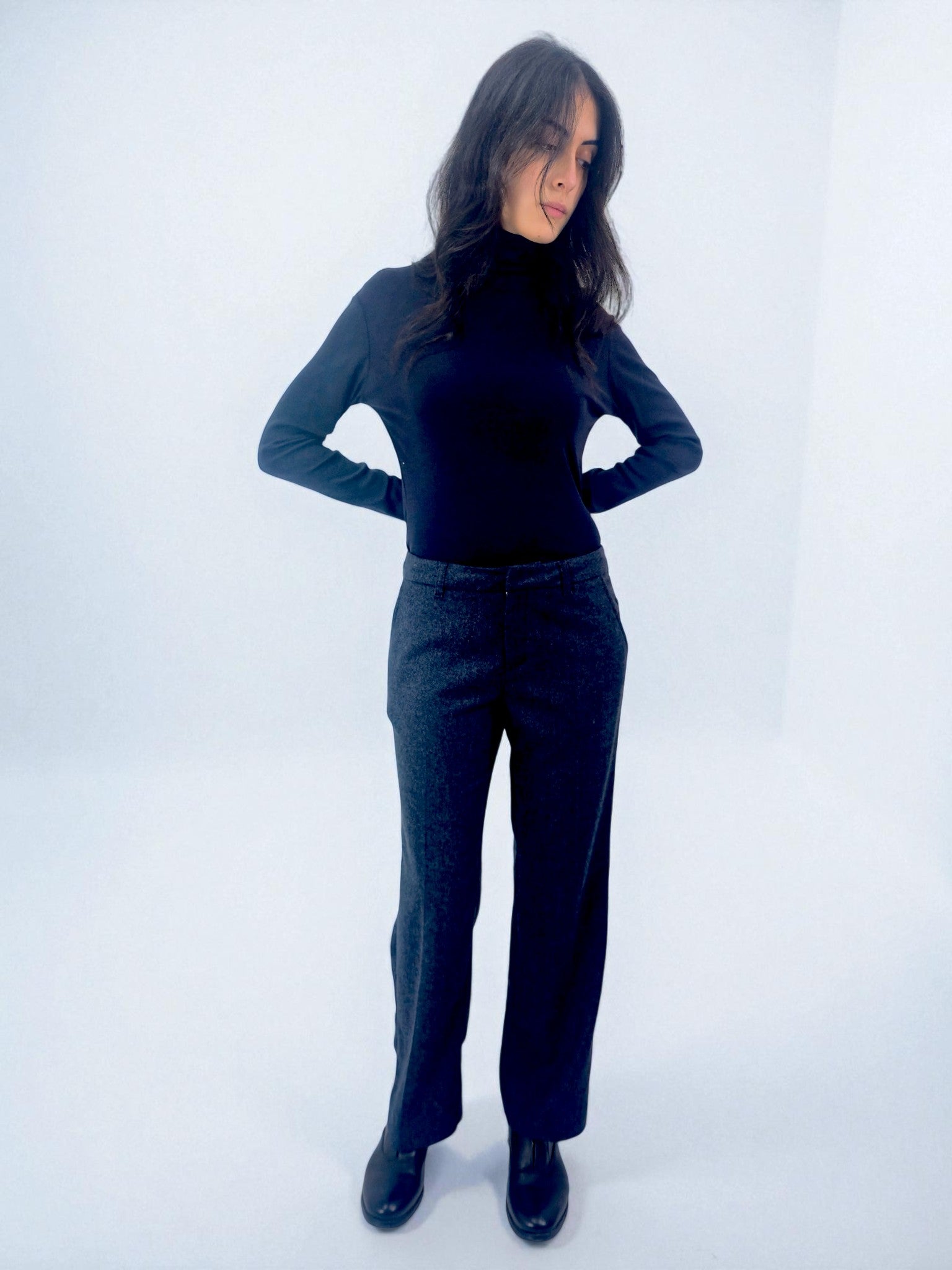 Dolcevita - MADAME VENICE - FW25 - MARTA - COSTINA - BLACK - XS