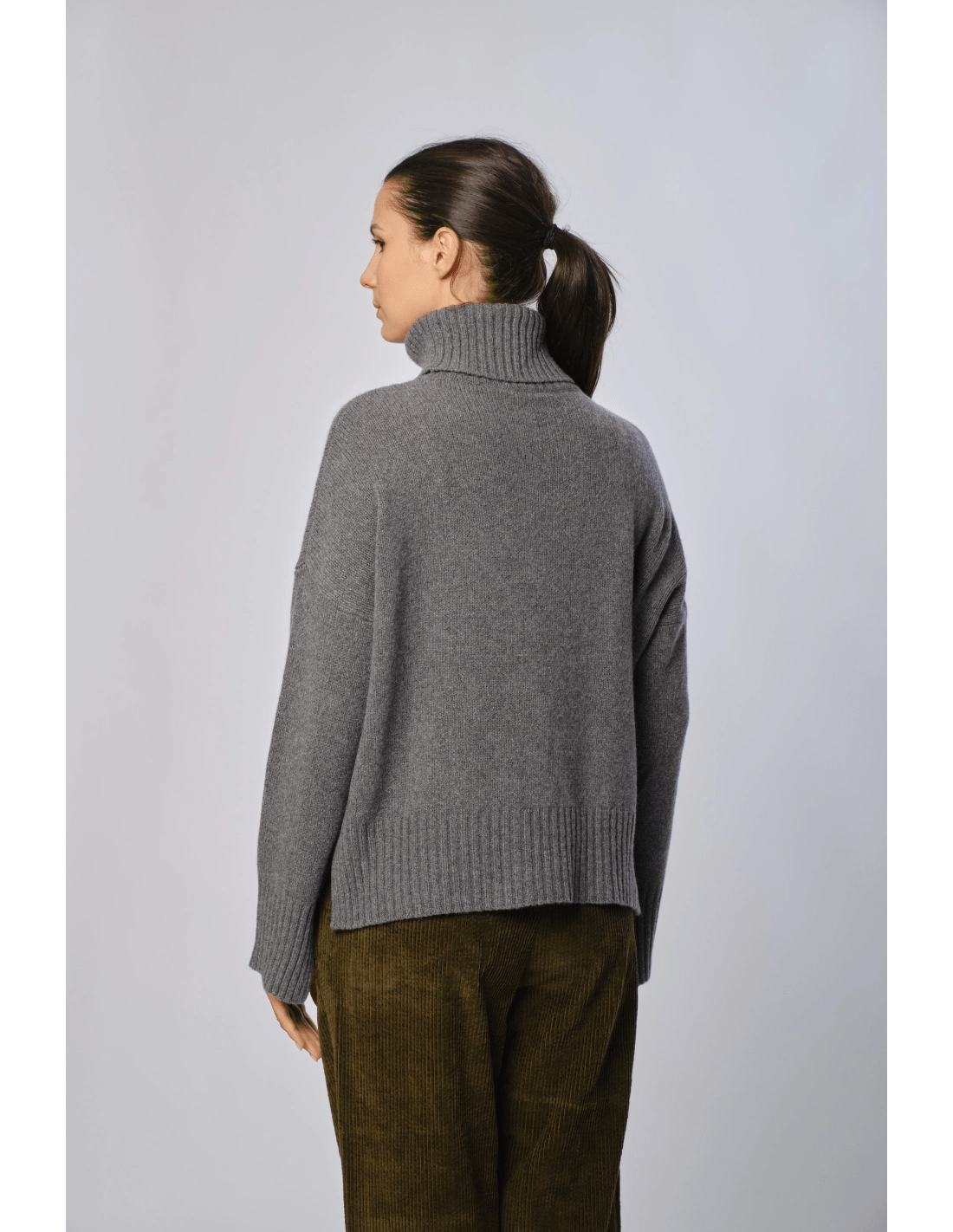 Dolcevita cachemire - MADAME VENICE - FW24 - H05 - CACHEMIRE - BLACK - XS