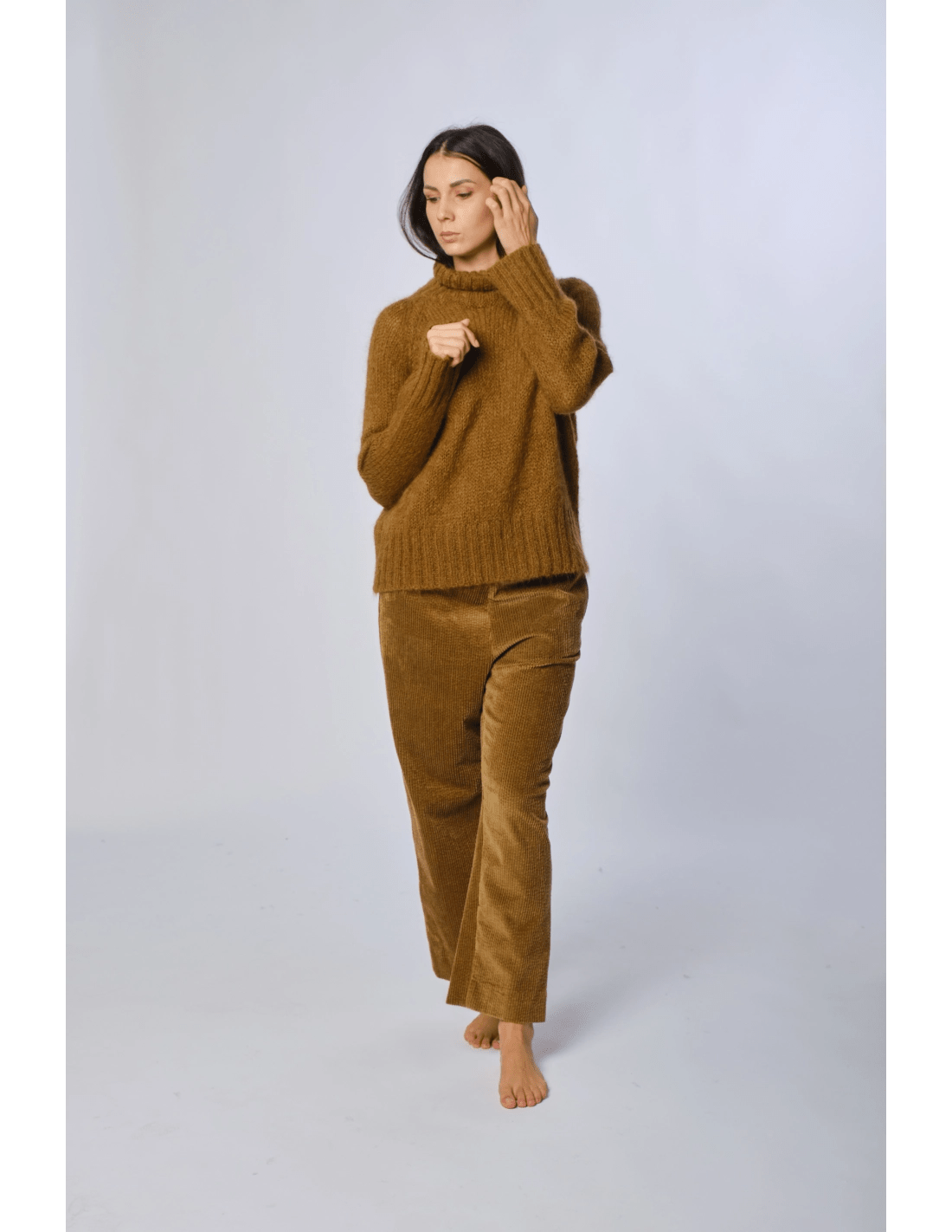 Dolcevita polsini - MADAME VENICE - FW24 - H10 - PERUVIAN ALPACA - BLACK - XS