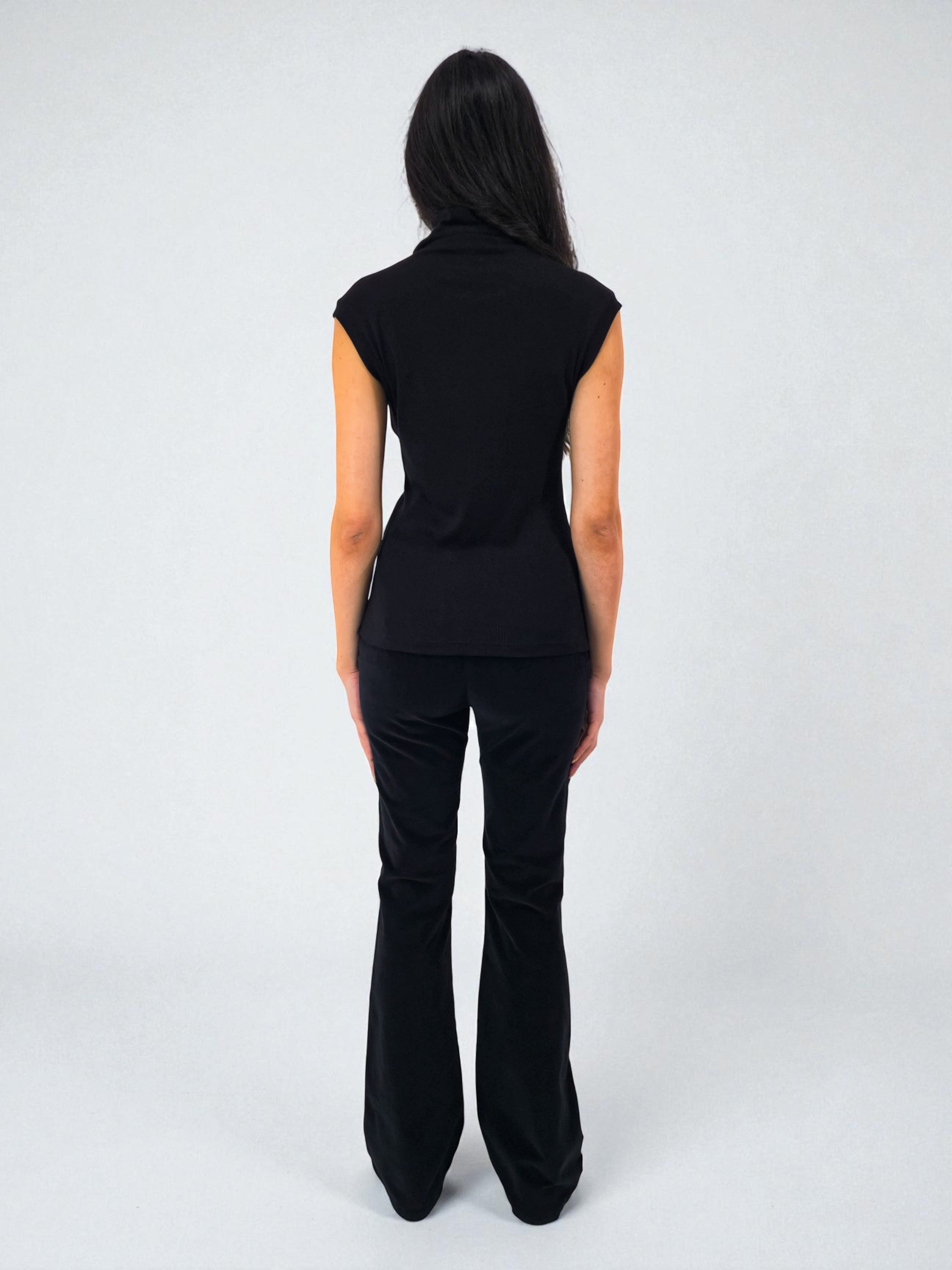 Dolcevita smanicato - MADAME VENICE - FW25 - VITA - COSTINA - ANTHRACITE - XS