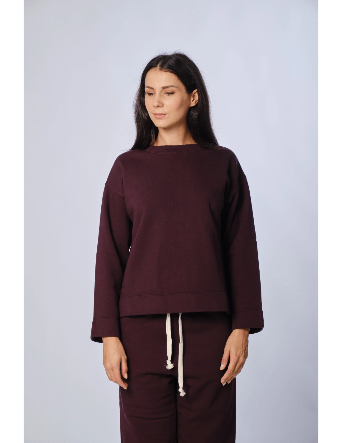 Felpa girocollo - MADAME VENICE - FW24 - M03 - FELIX - NATURAL - XS