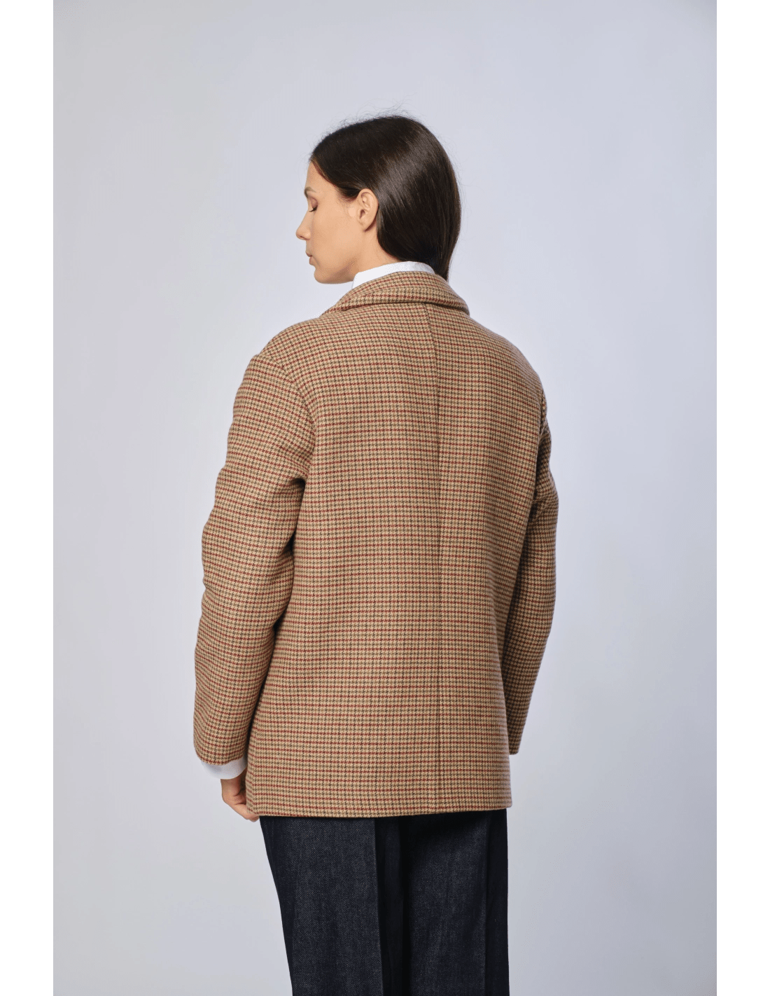 Giacca over japan - MADAME VENICE - FW24 - G09 - JAPAN CHECK - CHECK - XS