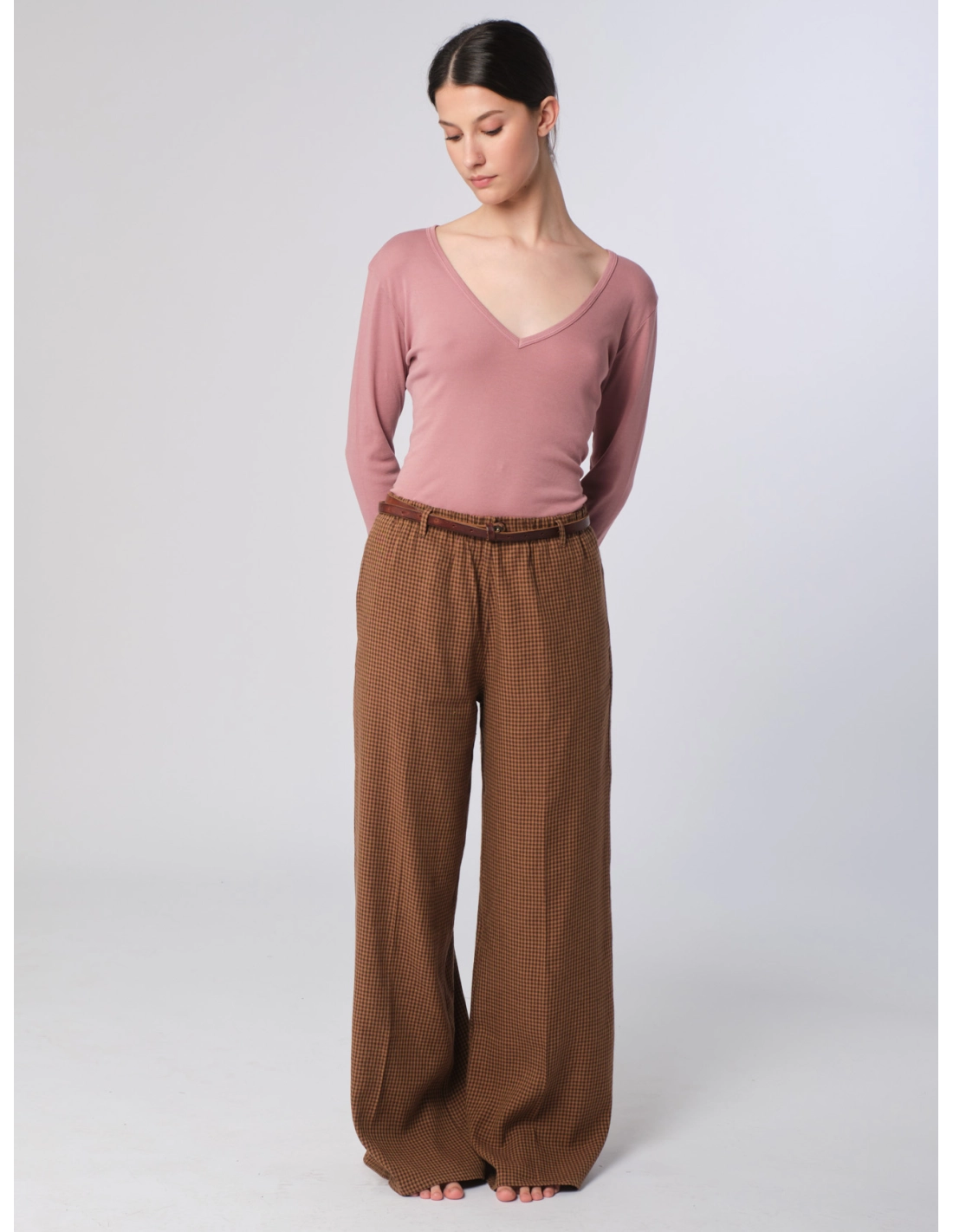 Maglia scollo v
