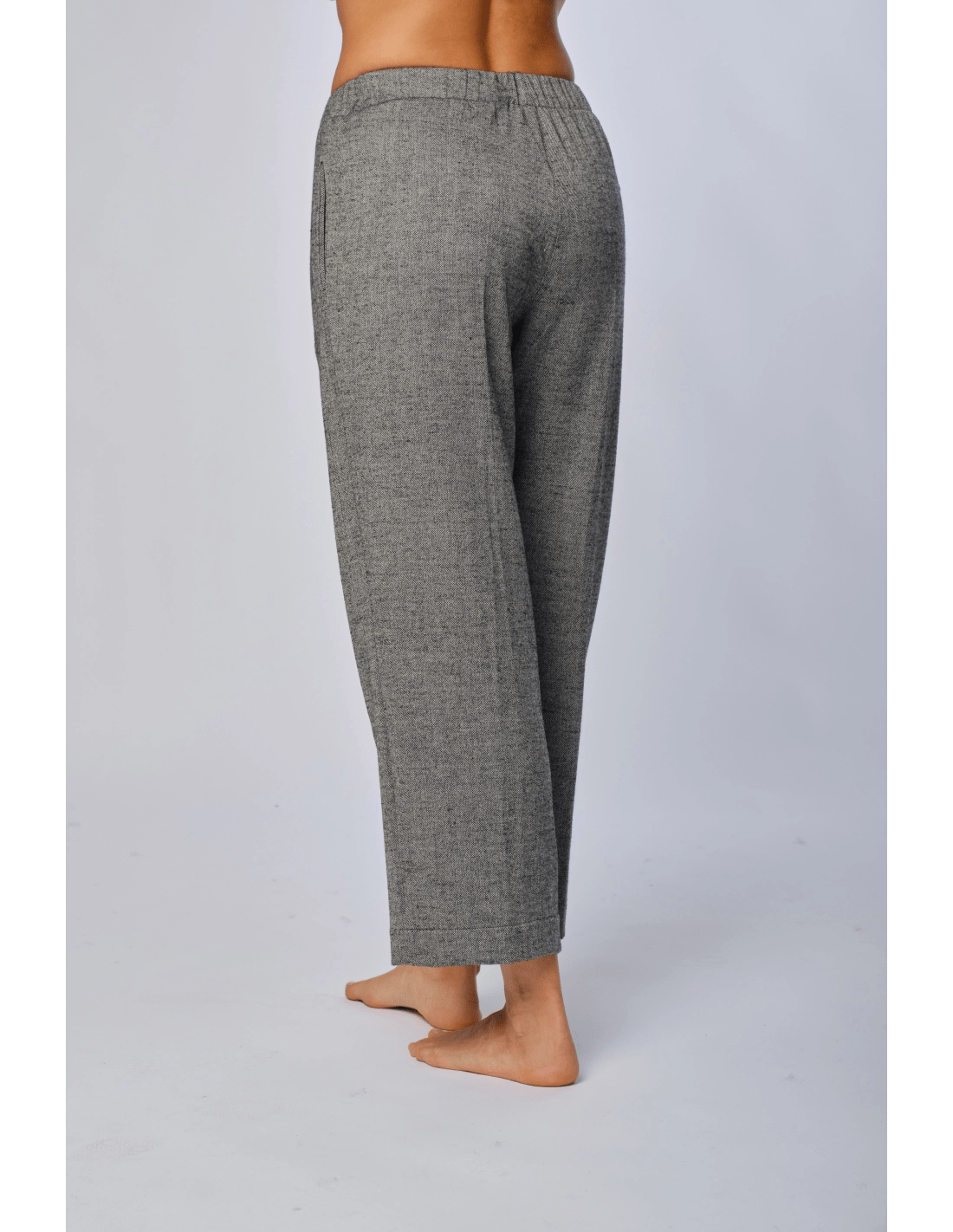 Pantalone caviglia - MADAME VENICE - FW24 - P01 - PEPPER - GREY - XS