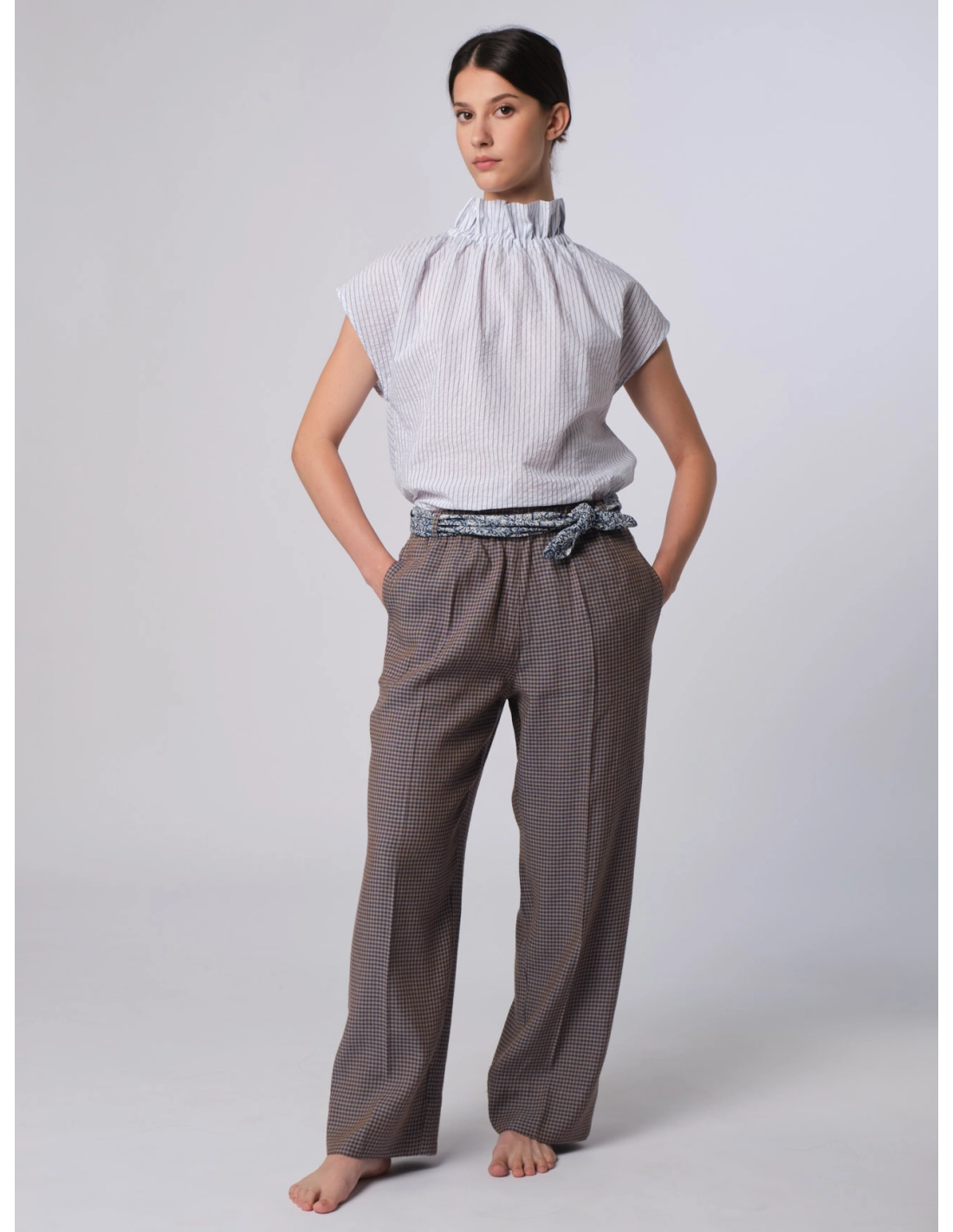 Pantalone elastico caviglia