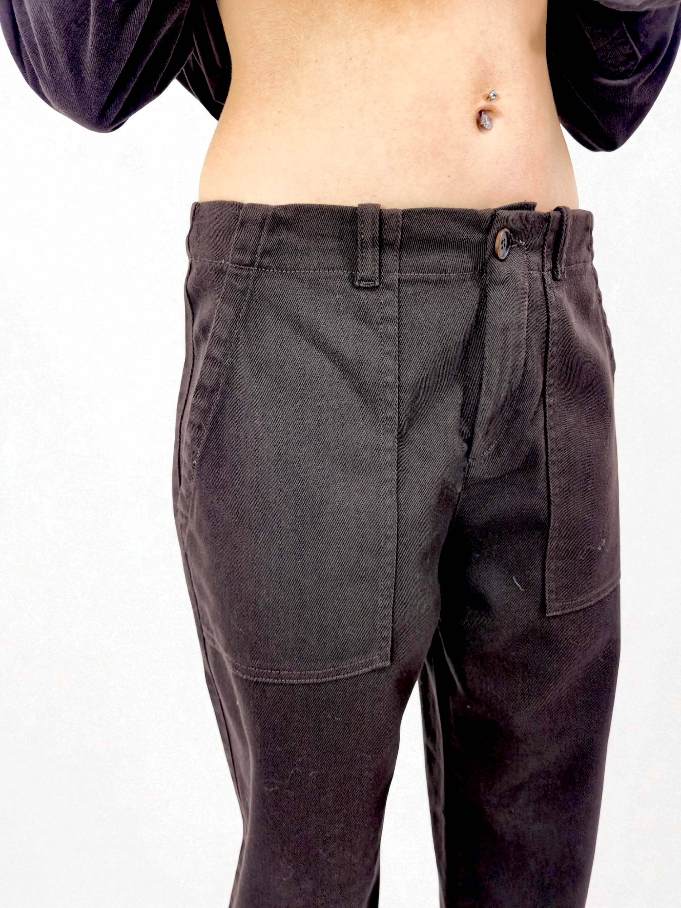 Pantalone fatigue - MADAME VENICE - FW25 - PATTY - CAPITALE - BLACK - XS