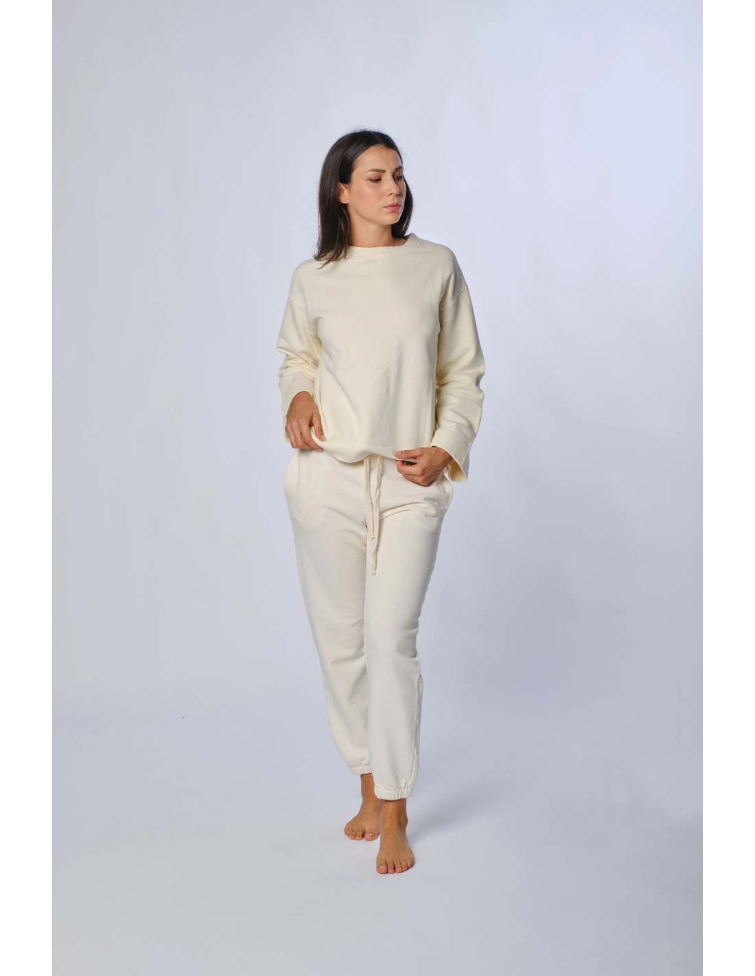 Pantalone jogger fondo elastico