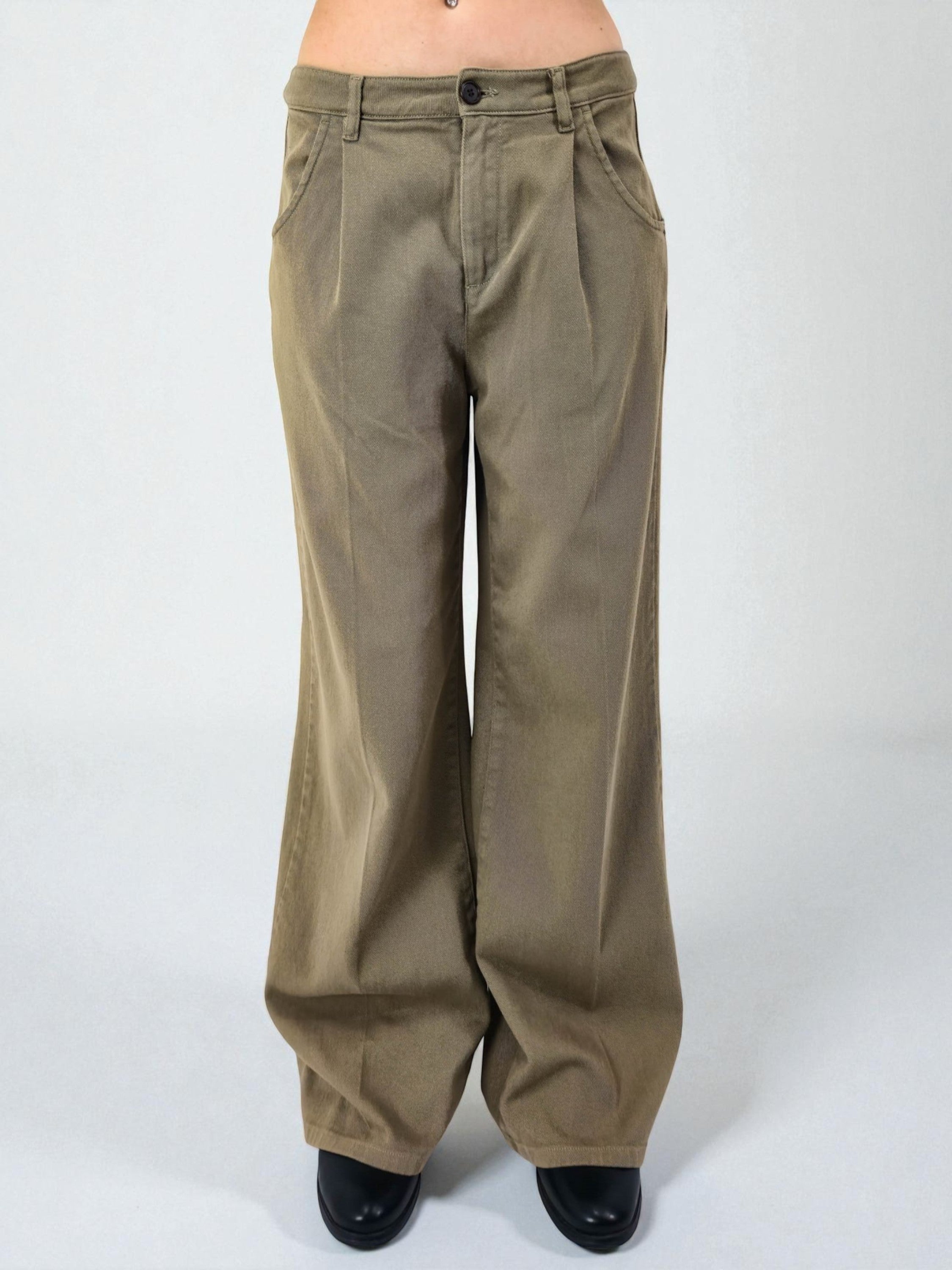 Pantalone lungo - MADAME VENICE - FW25 - PATRIZIA - CAPITALE - BLACK - XS