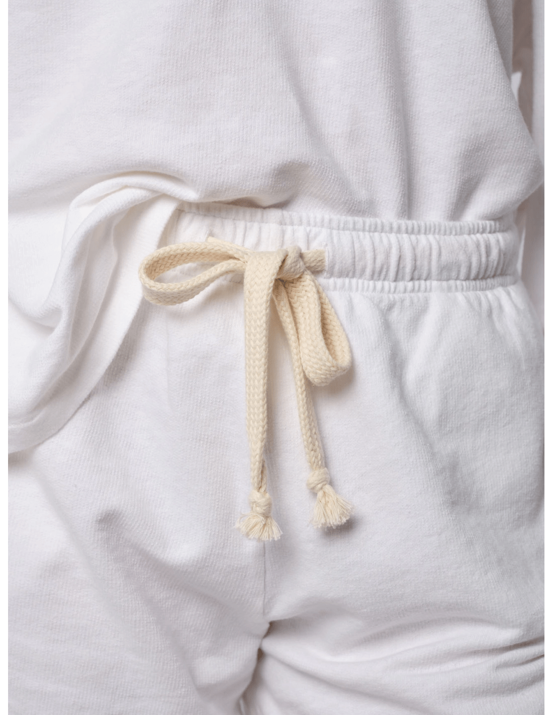 Short - MADAME VENICE - SS25 - PARIS - FELPA LINO - BIANCO - XS