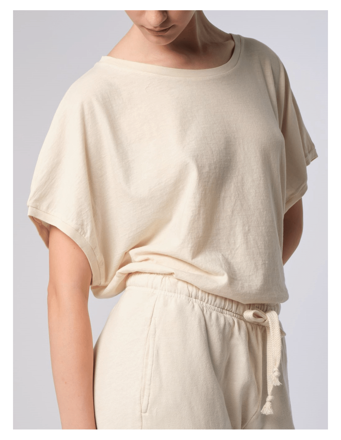 T-shirt baloon - MADAME VENICE - SS25 - MAGNOLIA - JERSEY SZ - BIANCO - XS